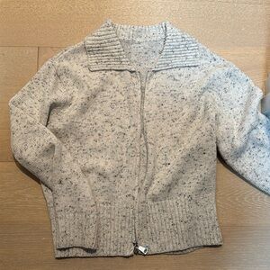 Knit zip cardigan (looks like COS)